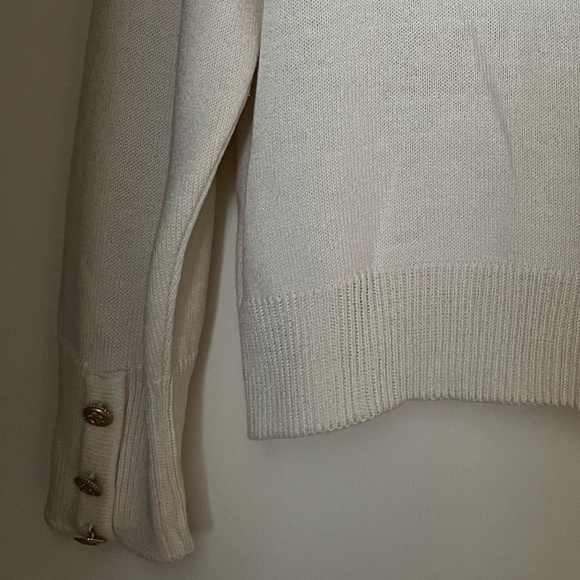 Ivory Nautical Design Sweater - Vintage Mondi - NWOT - Picture 3 of 5